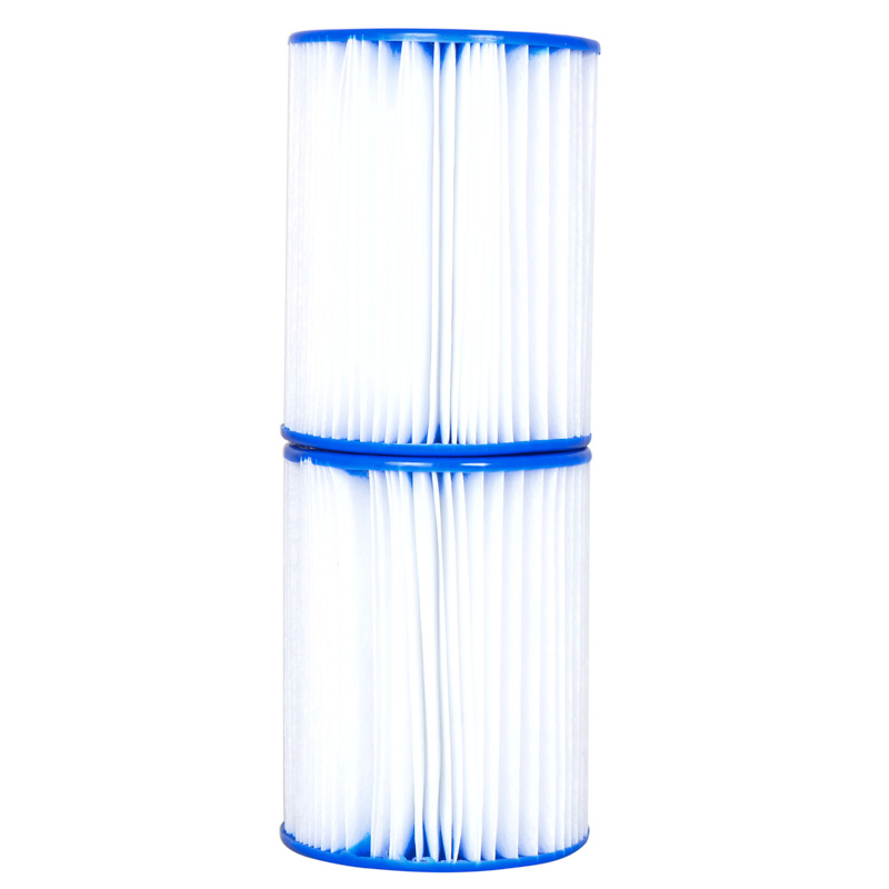 SUMMER WAVES Lot De 2 Cartouches Filtre I Pour Piscine H 9 Cm X 7,8